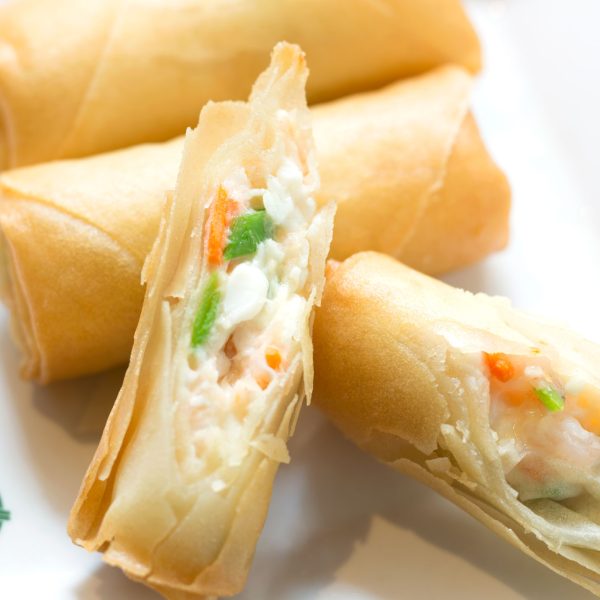 Tim Ho Wan - Picture of Deep Fried Spring Roll with Egg White and Shrimp