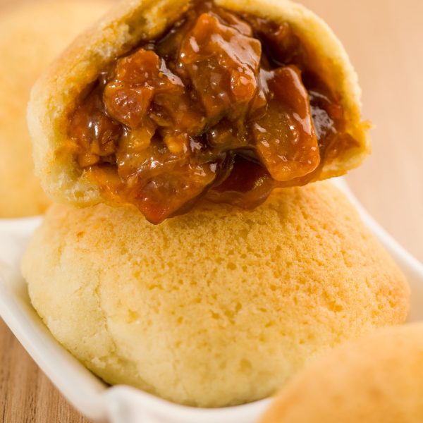 Tim Ho Wan - Baked Baked Bun with BBQ Pork