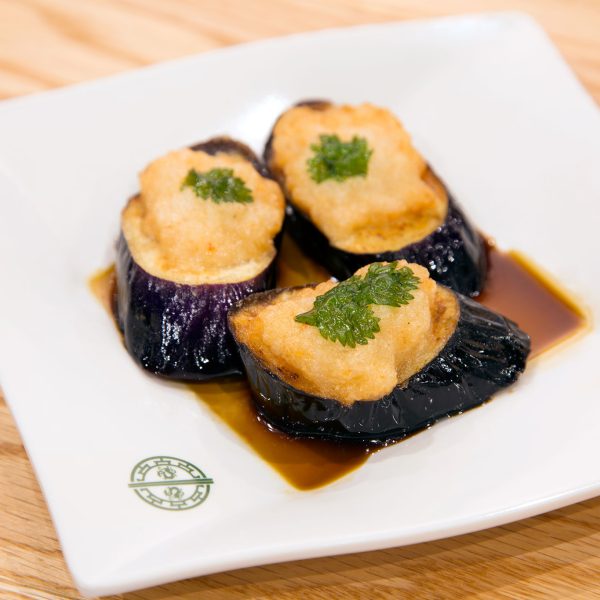 Tim Ho Wan - Picture of deep fried eggplant with shrimp